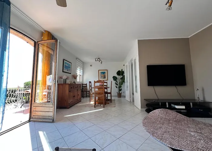 Vue Avec Piscine Et Jardin Arbore